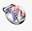 Shock Doctor Chrome Flag Mouthguard Case