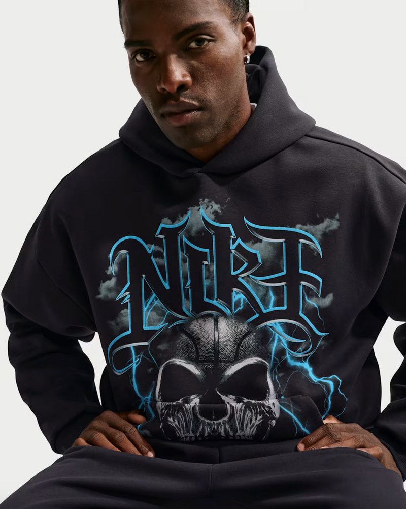 Nike Mens' Standard Issue Brushed Pullover Hoodie
