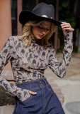 Women's Western Rider Mesh Top