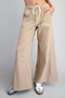 Women's Drawstring Wide Leg Pants