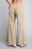Women's Drawstring Wide Leg Pants
