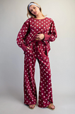 Women's Mineral Washed Polka-dot Pants