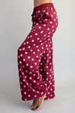 Women's Mineral Washed Polka-dot Pants