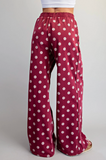 Women's Mineral Washed Polka-dot Pants