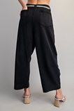 MIneral Washed Tie Pants