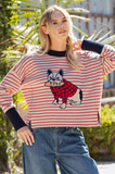 Bulldog Stripe Sweater
