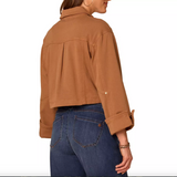 Democracy Snap Cuff Bomber Jacket