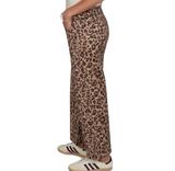 Ruby Rd. Cheetah Print Wide Leg Jean