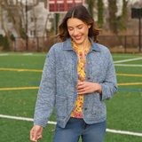 Ruby Rd. Quilted Denim Jacket