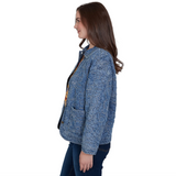 Ruby Rd. Quilted Denim Jacket