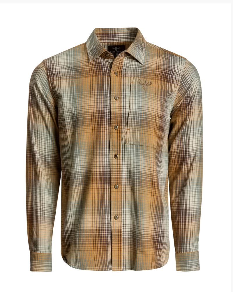 Kings Camo Modern Button Flannel