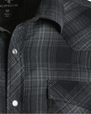 KIngs Camo Western Snap Flannel