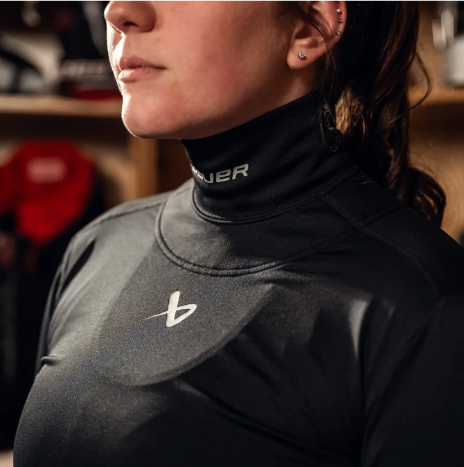 Bauer LS Cut-Resistant Neck Protect Base Layer Womens'