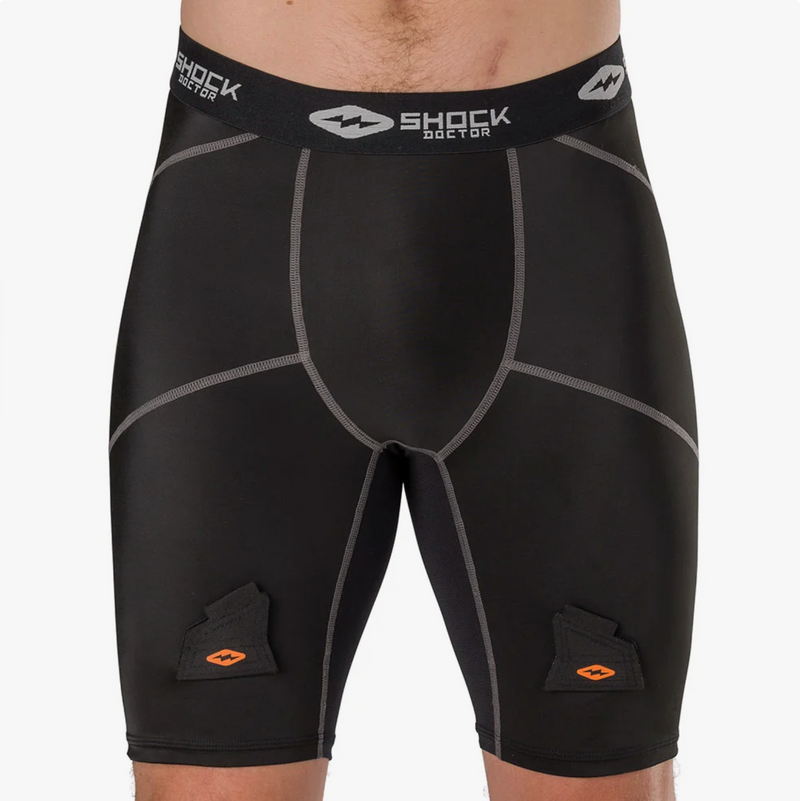 Shock Doctor Core Compression Hockey Short with Bioflex Cup Boys and Mens