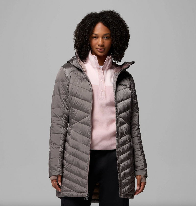 Coumbia Women's Joy Peak II Mid Hooded Winter Jacket