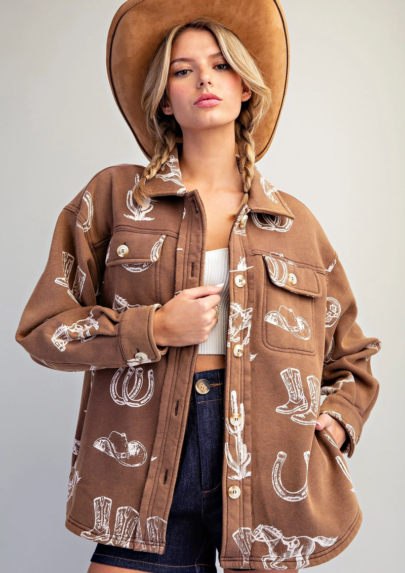 Ladies' Western Shacket