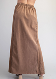 Ladies' Side Slit Maxi Skirt