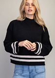 Ladies' Mock Neck Sweater