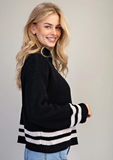 Ladies' Mock Neck Sweater