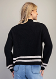Ladies' Mock Neck Sweater
