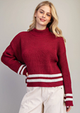Ladies' Mock Neck Sweater