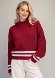 Ladies' Mock Neck Sweater