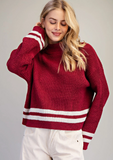 Ladies' Mock Neck Sweater