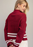 Ladies' Mock Neck Sweater