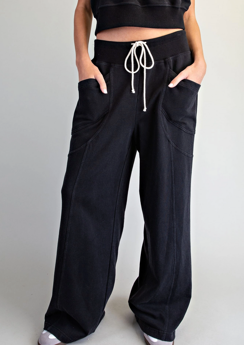 Ladies' Wide Leg Lounge Pants