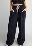 Ladies' Wide Leg Lounge Pants