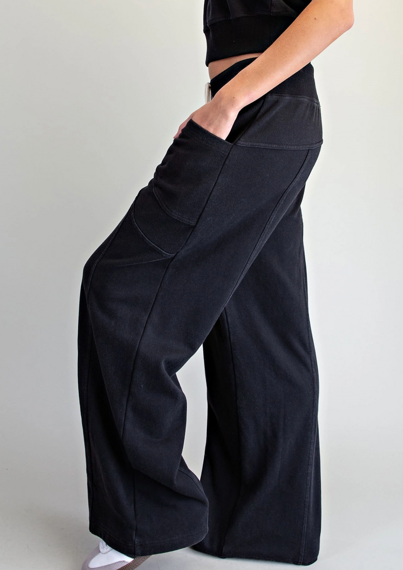 Ladies' Wide Leg Lounge Pants