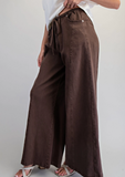 Ladies' Wide Leg Drawstring Pants