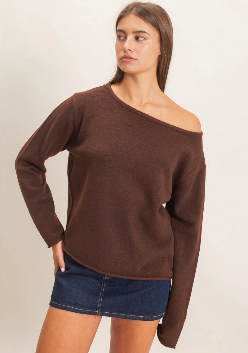 Off The Shoulder Sweater