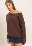 Off The Shoulder Sweater