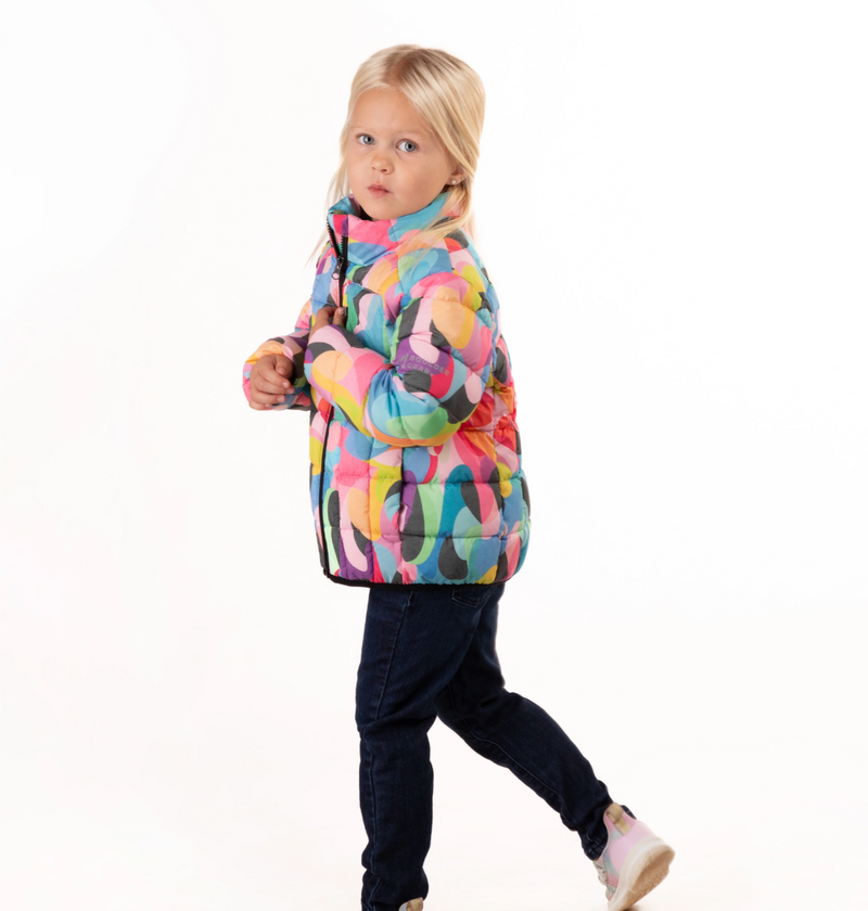 Boulder Gear Little Girls' Boost Puffy Winter Jacket